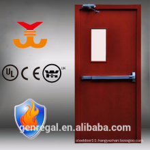 BS Tested 120mins steel fire rated exit steel door